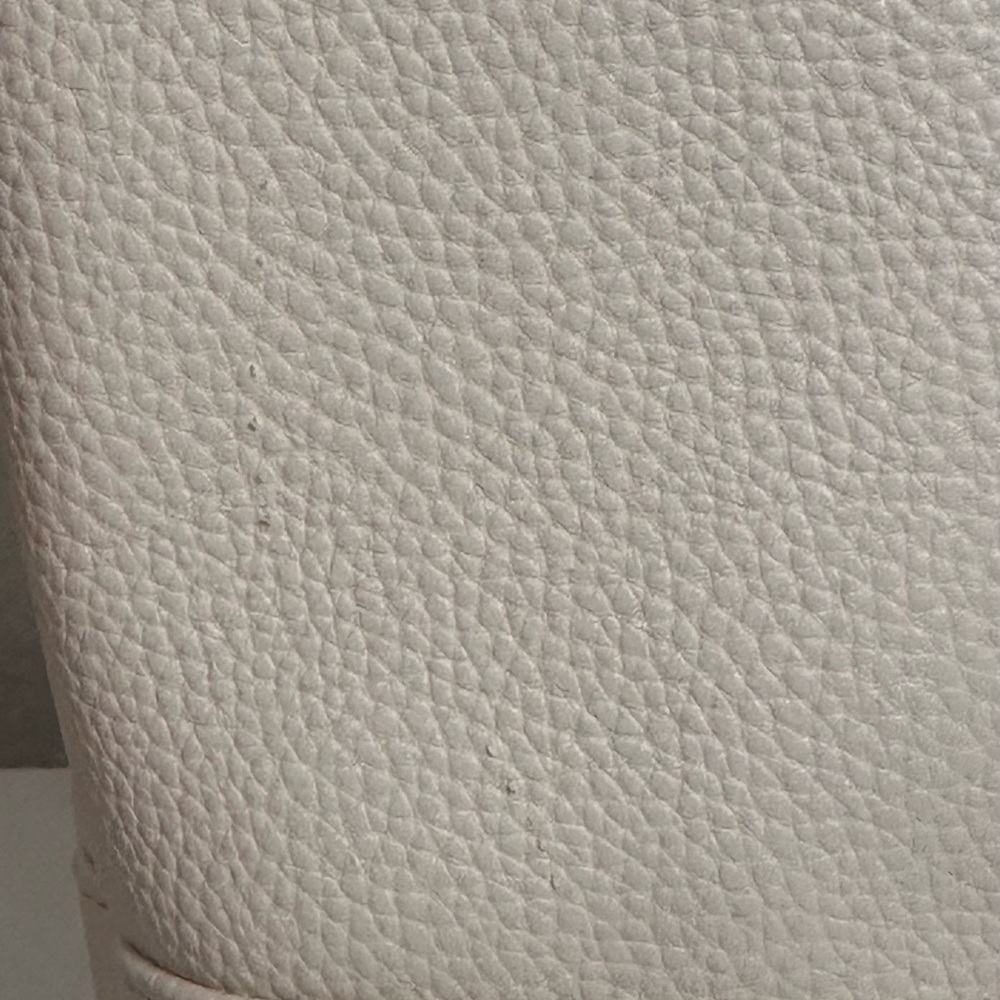 Nanette Lepore Ivory Pebbled Tote with Gold Hardware - Picture 3 of 8